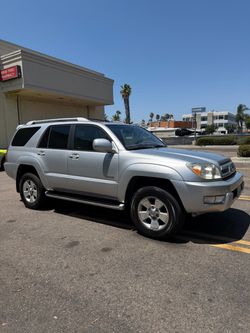 2004 Toyota 4 runner limited 2wd