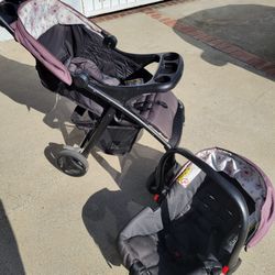 Baby Stroller with Car Seat 