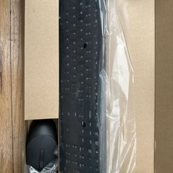 Dell Pro Keyboard and Mouse - KM5221W - US English - Black