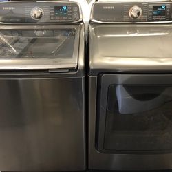 Samsung Washer and Gas Dryer Set 
