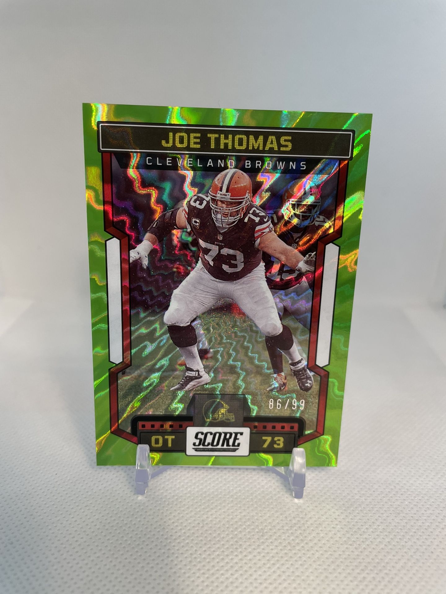 Football Joe Thomas Trading Card