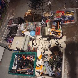 Toy lot premiun star wars gi joe figures cars