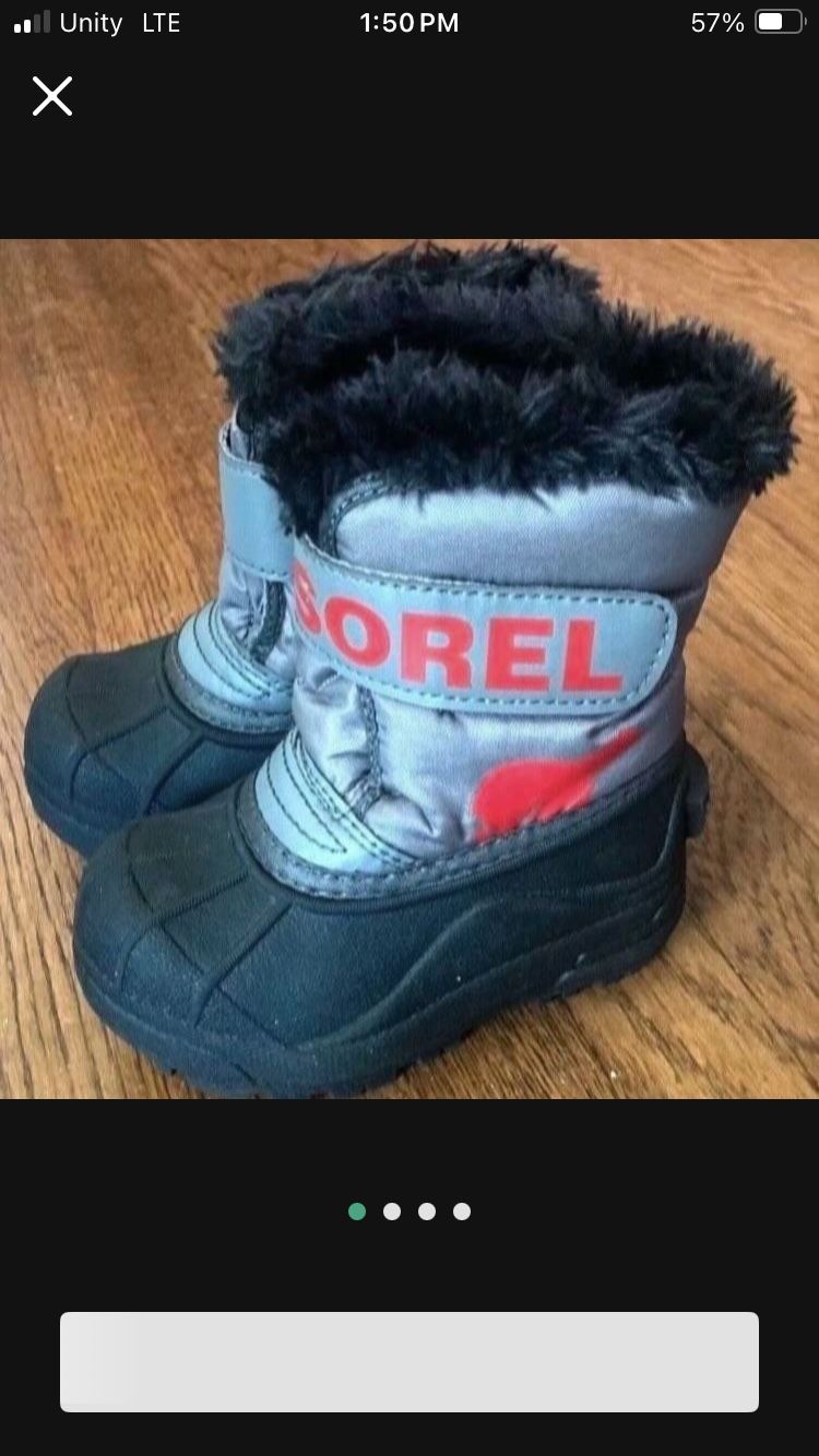 NEW TODDLER SNOW BOOTS