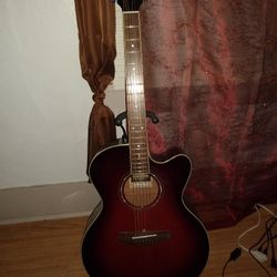 New Yamaha Guitar, Case, Stand and Accessories