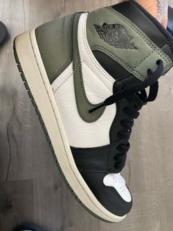 Clay green Jordan 1 9.5