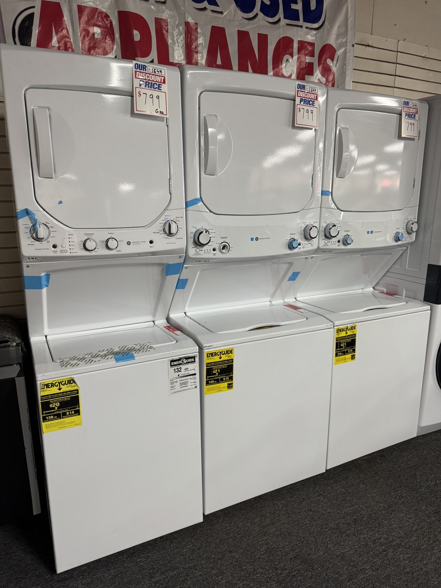 Electric Or Gas Washtower. 🚚WE DELIVER🚚