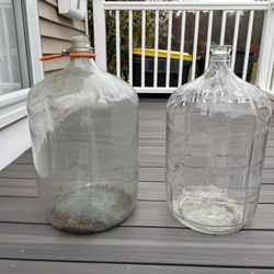 Carboys Glass Pair Home Brewing 