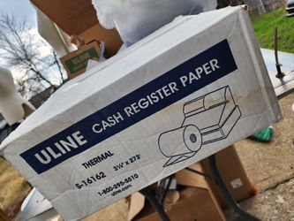 Uline Cash Register Paper