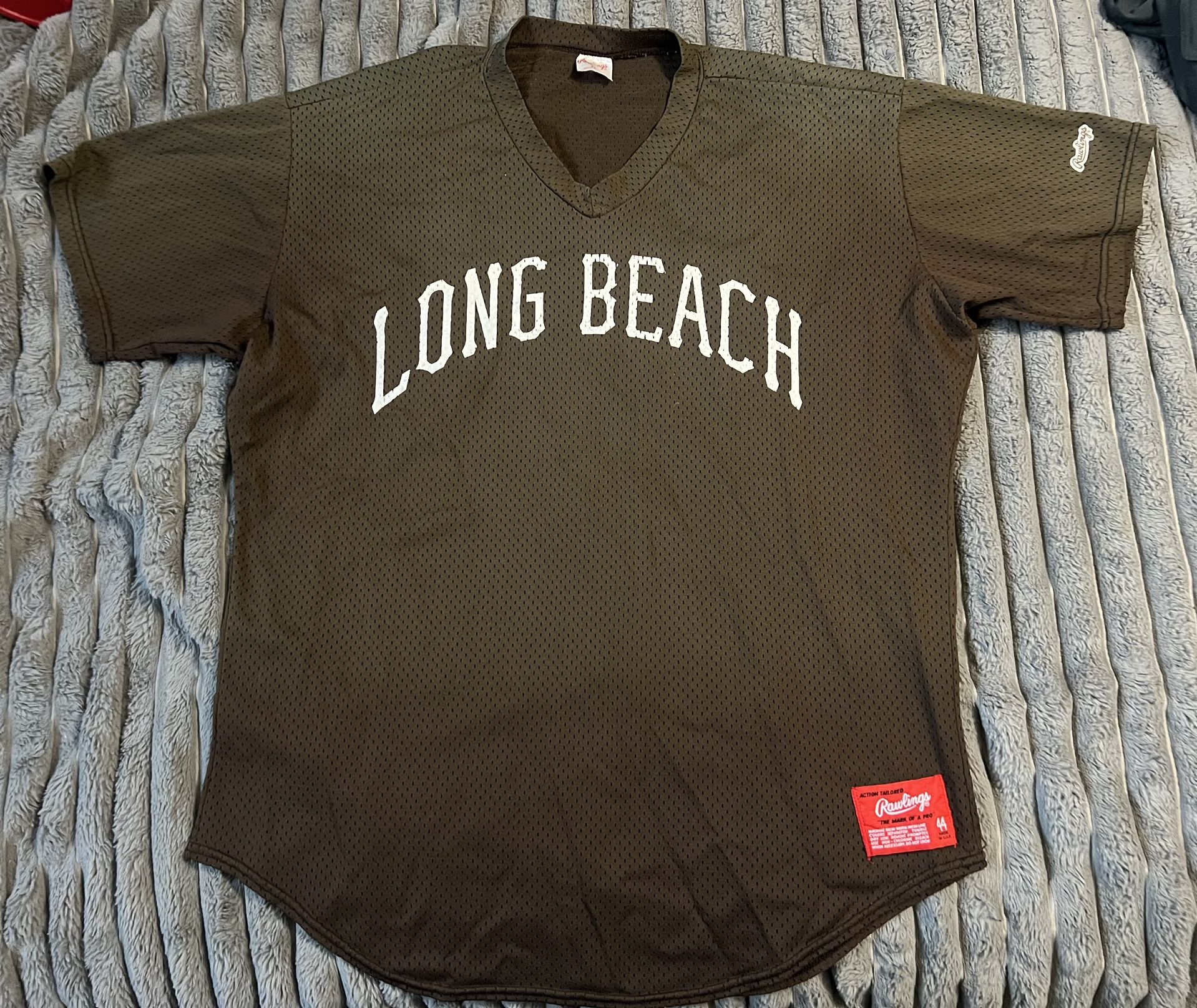 Vintage Rawlings Cal State Long Beach Dirtbags Baseball Jersey