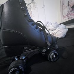Black skates