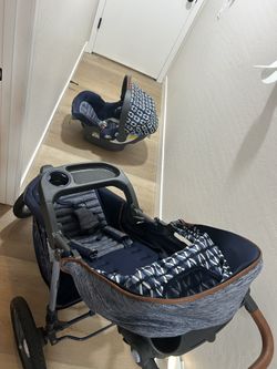 Monbebe Rebel Jogging Stroller And Car seat