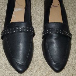 Women's Black Flats Size 10
