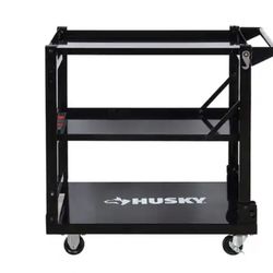 Husky 33 in. W Folding Utility Cart