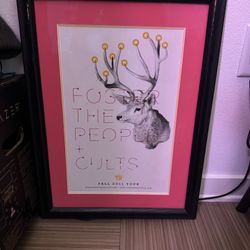 Foster The People Framed Poster 