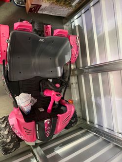Pink power wheels