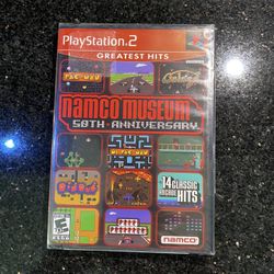 Namco Museum 50th Anniversary PS2 New & Sealed