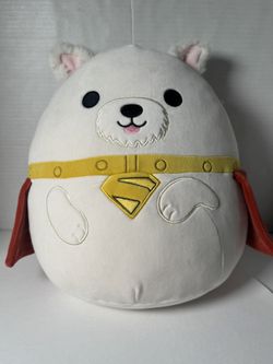 NWOT Defect Last Photo Mark  I have not tried to remove mark Krypto Squishmallow  Superman DC Comics  12” Inch Plush  2025