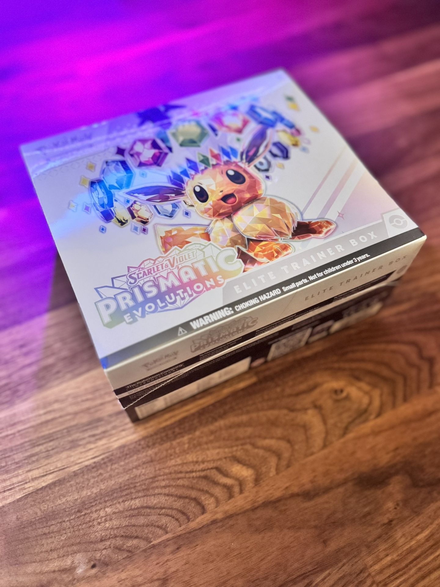 Pokemon Prismatic Evolutions Elite Trainer Box ETB