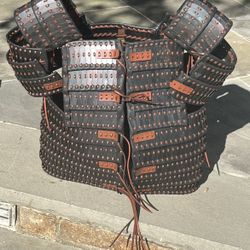 Ren Faire Knight Viking Chest Armor - Leather/Copper - BEAUTIFUL
