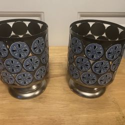 Metal Candle Holder Set