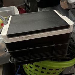 Ego Golf Cart Cooler used with mounting bracket