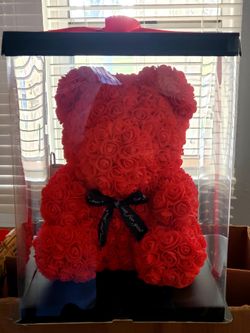 Foam Rose Bear