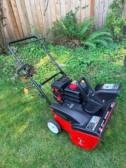 Electric Start Snow Blower