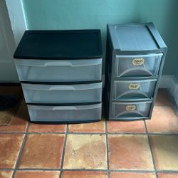 Plastic Storage Drawers 