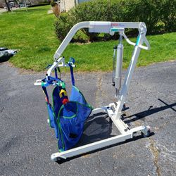 Brand New Hydraulic Hoyer Lift With Sling