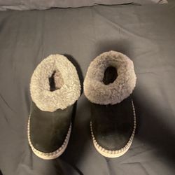 Genuine Ugg Slippers Dark Grey