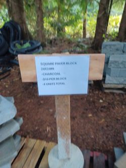 Square Paver Block 24inx24in 