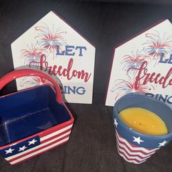 July 4th Decorations. 🇺🇸✨💙🤍❤️