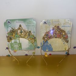 Disney Princess Tiana, Belle Tiara NEW 