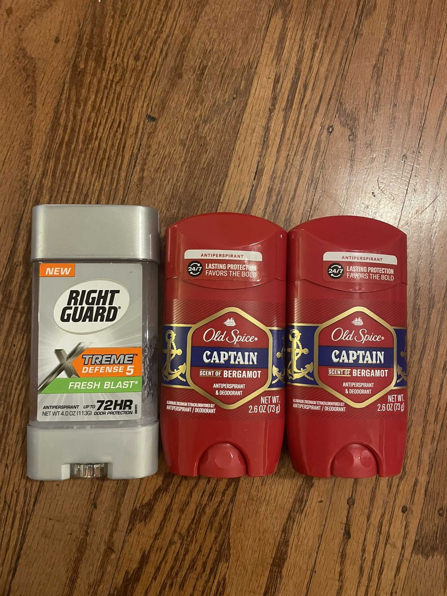 Old Spice & Right Guard Deodorant Bundle