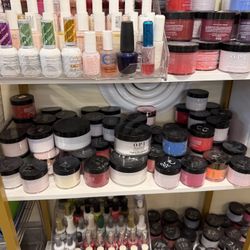 Nail Polishes Dip Powder Nail Salon Supplies 