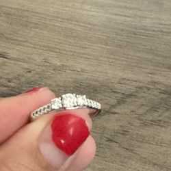 White Gold Engagement Ring