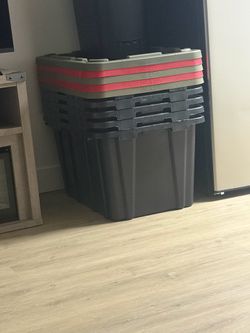 Hdx 27 gallon totes