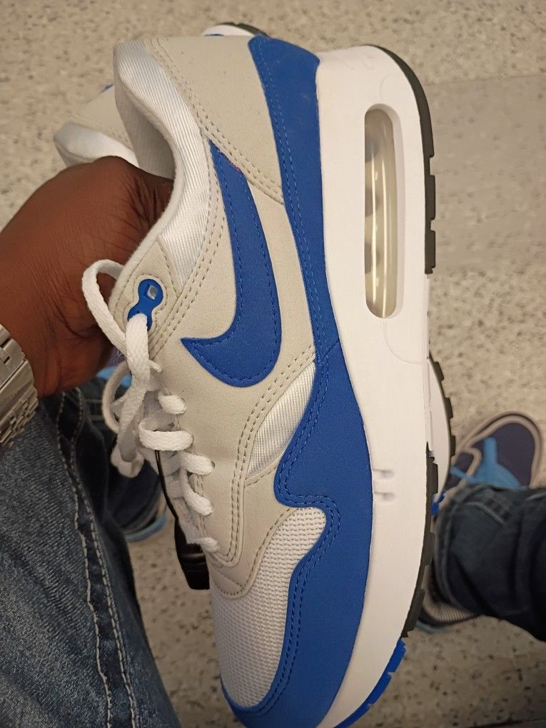 Blue And Cream Air Max