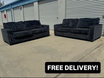 FREE DELIVERY || Ashley’s Furniture Matching Dual Sofa Couch Set