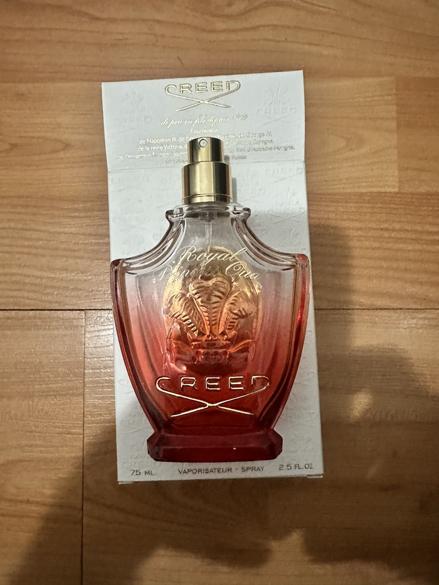 Creed Royal Princess Oud Perfume Empty Bottle