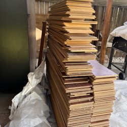Piso Laminado De Madera Dos Colores