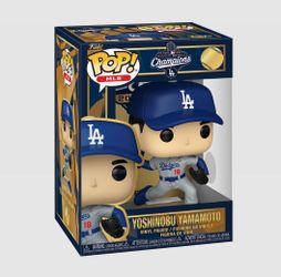 Yoshinobu Yamamoto LA DODGERS FUNKO POP