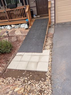 Ramp for house