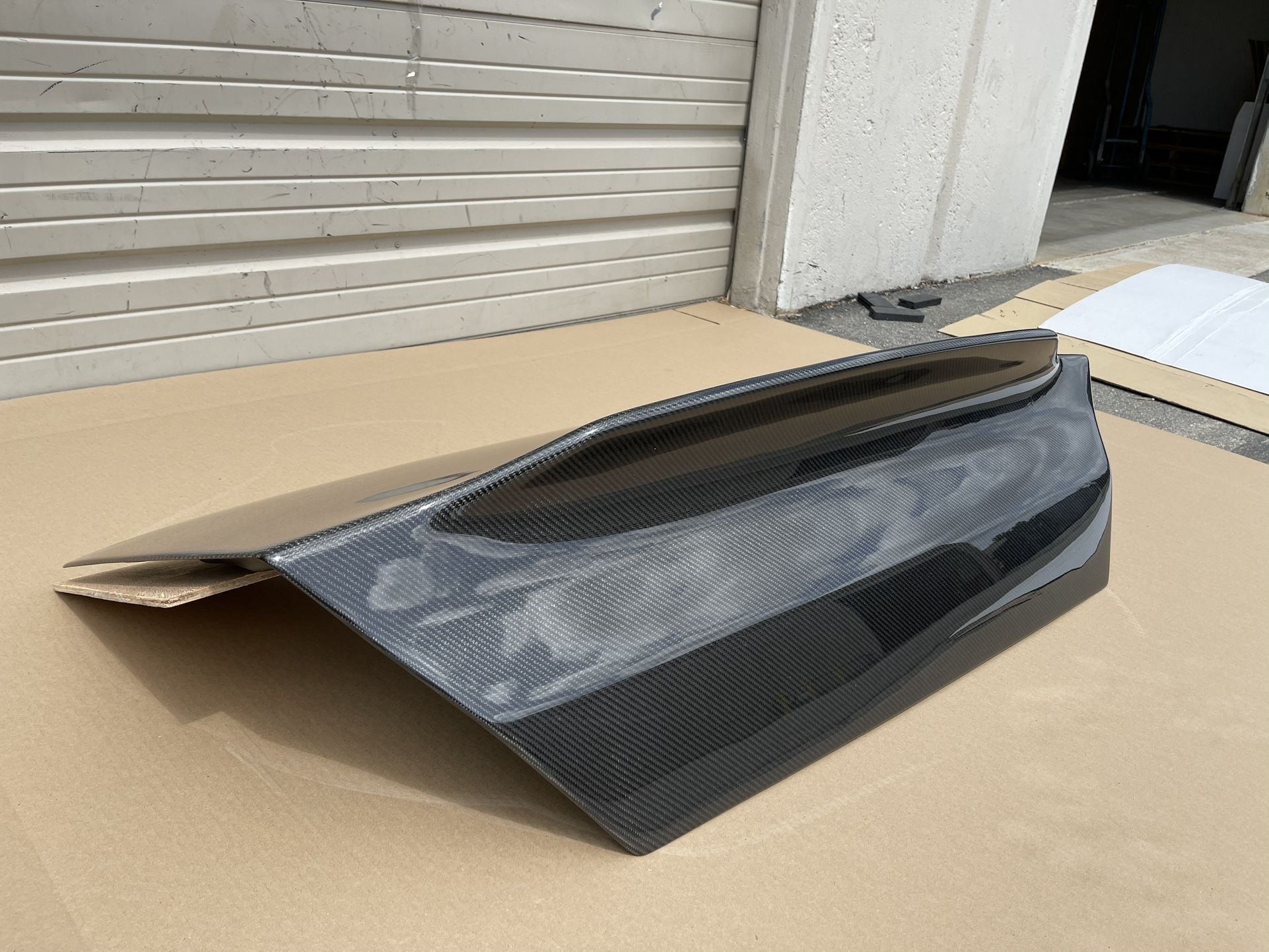 2003 - 2007 Mitsubishi Lancer Evolution EVO 8 EVO8 EVO 9 EVO9 VIS Racing SS Style Carbon Fiber Trunk