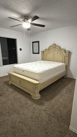 Queen Real Wood Bed Frame Pick up ASAP