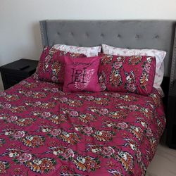 Queen Mattress Box Spring And Frame Set