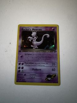 Rockets Mewtwo Holodraphic