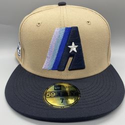 Houston Astros Fitted Hat Size 7