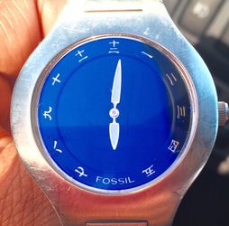 Fossil Silver Watch