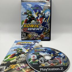 🌀🦔 Sonic Riders – PlayStation 2